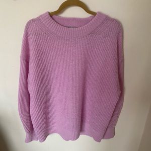 Everlane Oversized Alpaca Crew Sweater